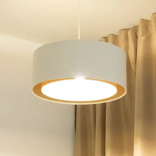 Boho függőlámpa, krém/bézs, Ø 50 cm, magasság 20 cm, juta Szezonális akció