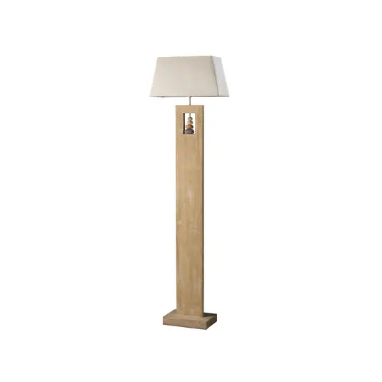Ne maradj le Miriel állólámpa, magasság 170 cm, textil, fa