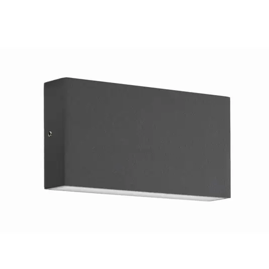 LED kültéri falilámpa CMD 9070, 17 cm, antracit, IP54, fel/le, fel/le Prémium