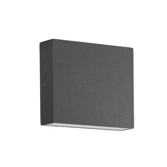 Népszerű LED kültéri falilámpa CMD 9060, 11 cm, antracit, IP54, fel/le, fel/le