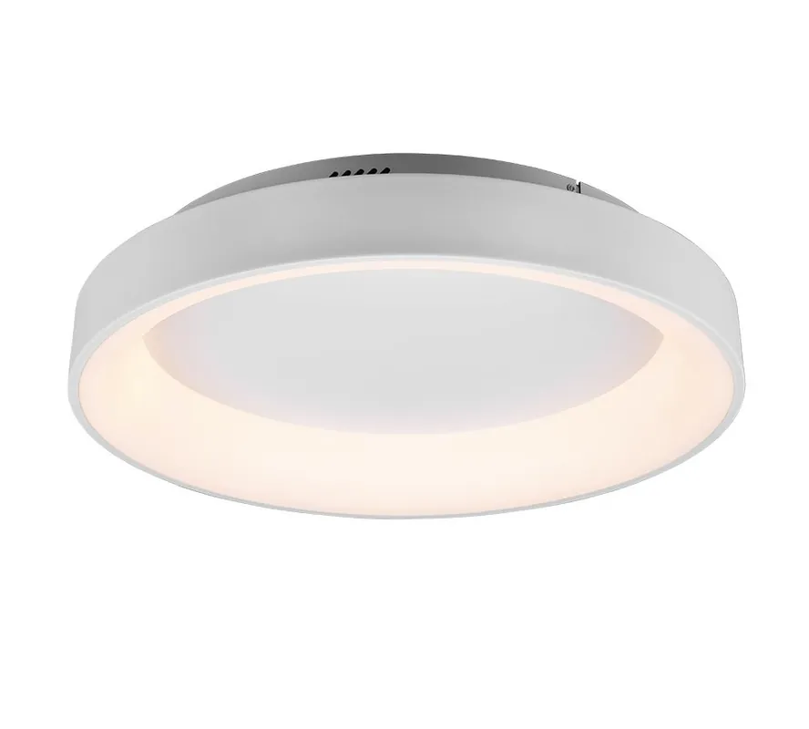 Bestseller Trio 671290131 LED mennyezetre szerelhető lámpa Girona 1x48W SMD 5600lm 2700-6000K - szabályozható, világítási hőmérséklet beállítása, memória funkció, éjszakai üzemmód, távirányító matt fehér