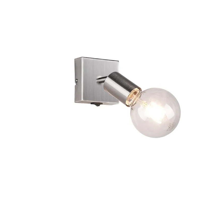 Trio R80181707 fali lámpa Vannes 1x40W E27 - matt nikkel Kedvezmény