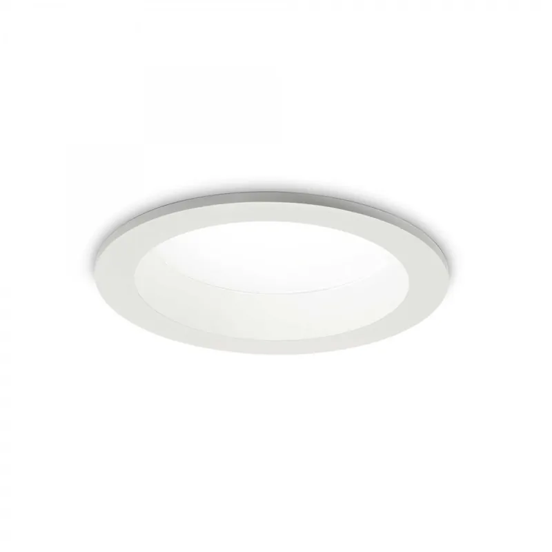 Gyors kiszállítás Ideal Lux 193533 LED süllyesztett mennyezeti spotlámpa Basic wide 1x20W 1900lm 3000K IP44 - fehér