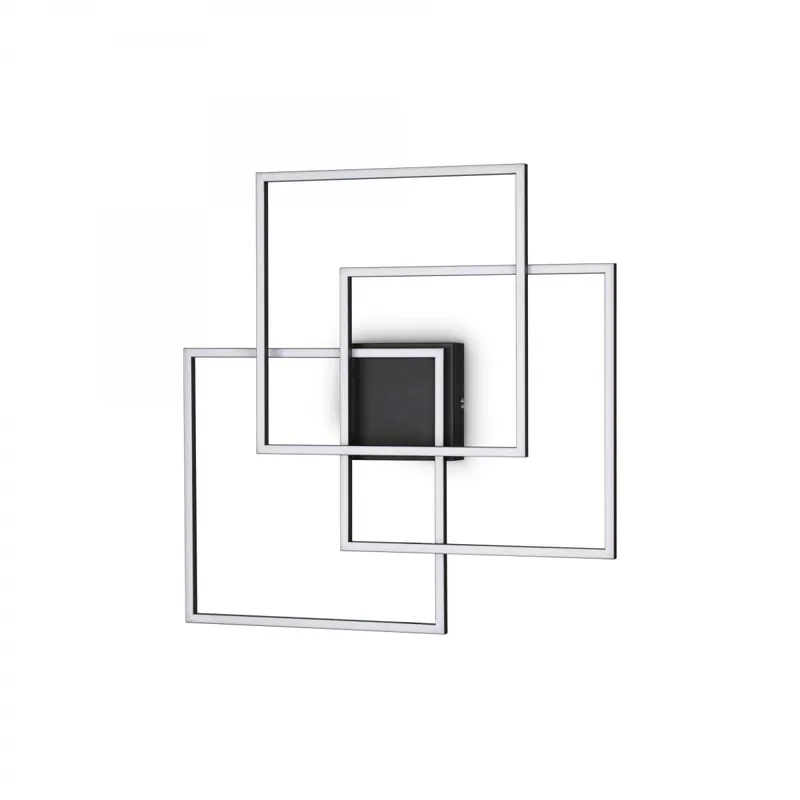 Azonnal elérhető Ideal Lux 270678 LED mennyezetre szerelhető lámpa Frame 1x35W 3200lm 3000K - fekete