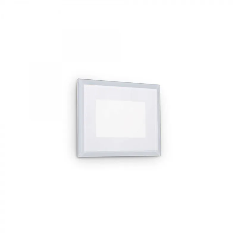 Olcsóbb Ideal Lux 255781 LED kültéri fali lámpa Indio 1x5W 585lm 3000K IP65 - fehér