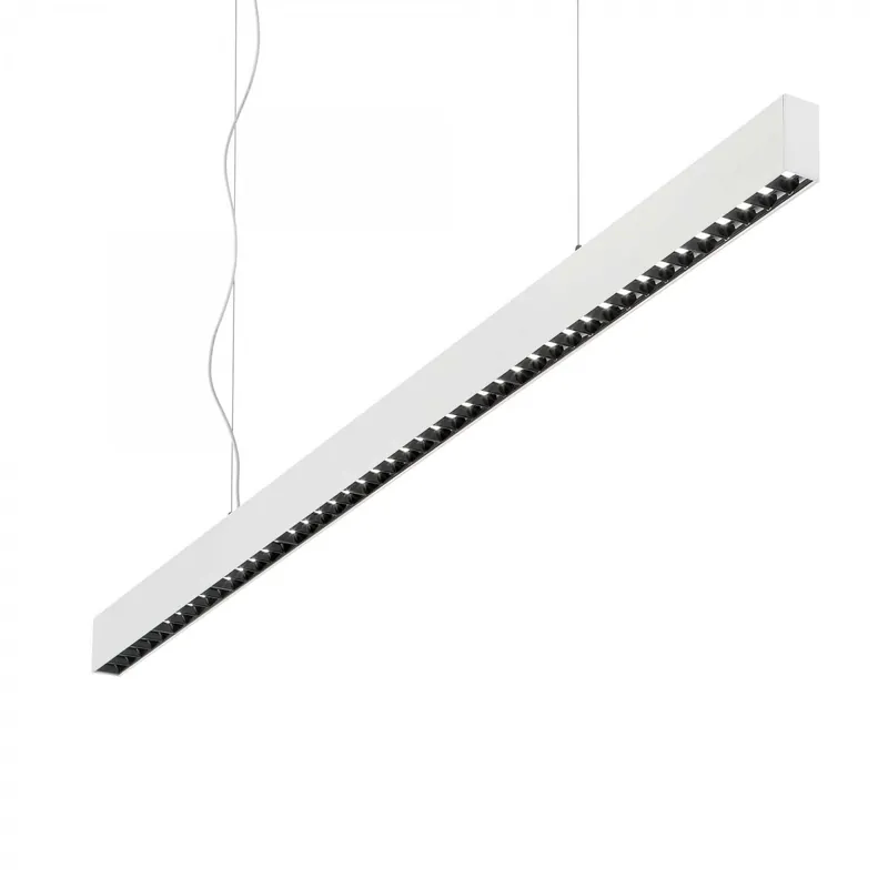 Árengedmény Ideal Lux 271217 LED függesztett fénycsöves lámpa Office 1x30W 3100lm 4000K - fehér