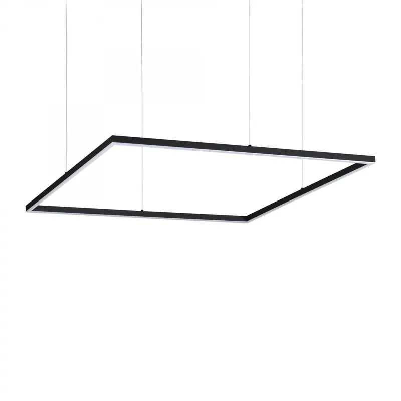 Ideal Lux 259208 LED mennyezeti függőlámpa Oracle Slim 1x51W 4100lm 3000K - fekete Azonnal elérhető