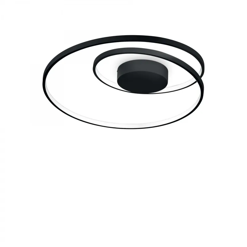 Szuper ajánlat Ideal Lux 269412 LED mennyezetre szerelhető lámpa Oz 1x49W 5000lm 3000K - fekete