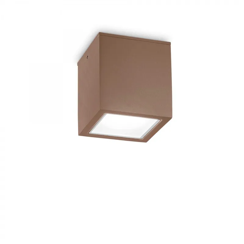 Szuper akció Ideal Lux 251547 mennyezetre szerelhető lámpa Techo big 1x20W GU10 IP54 - barna