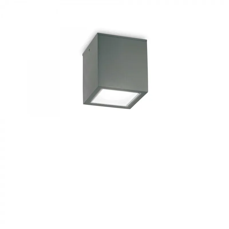 Szuper ajánlat Ideal Lux 251554 mennyezetre szerelhető lámpa Techo small 1x20W GU10 IP54 - antracit
