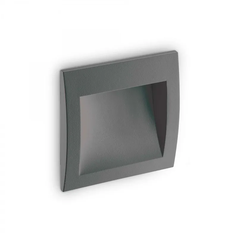 Bestseller Ideal Lux 255514 LED kültéri fali orientációs lámpa Wire 1x4W 200lm 3000K IP65 - fekete