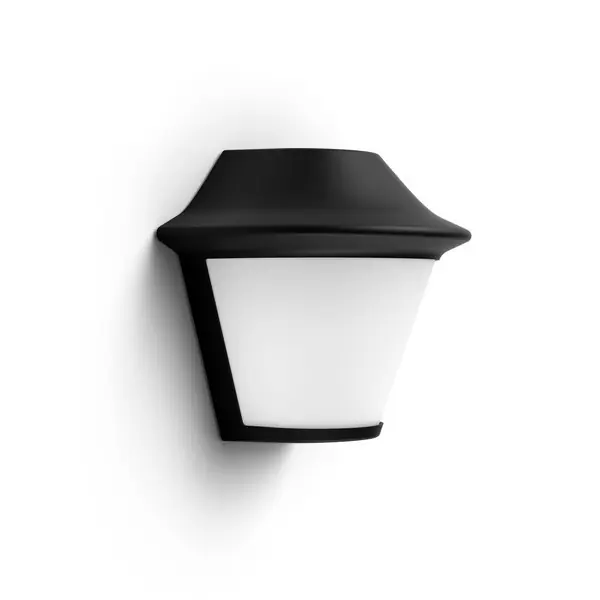 Philips 17389/30/PN kültéri fali lámpa Serres 1x42W E27 IP44 - fekete Utolsó esély