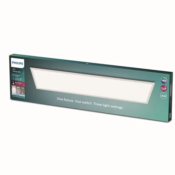 Philips 8719514326743 LED mennyezeti panellámpa Super Slim 1x36W 3600lm 4000K - EyeComfort, fehér Kiárusítás
