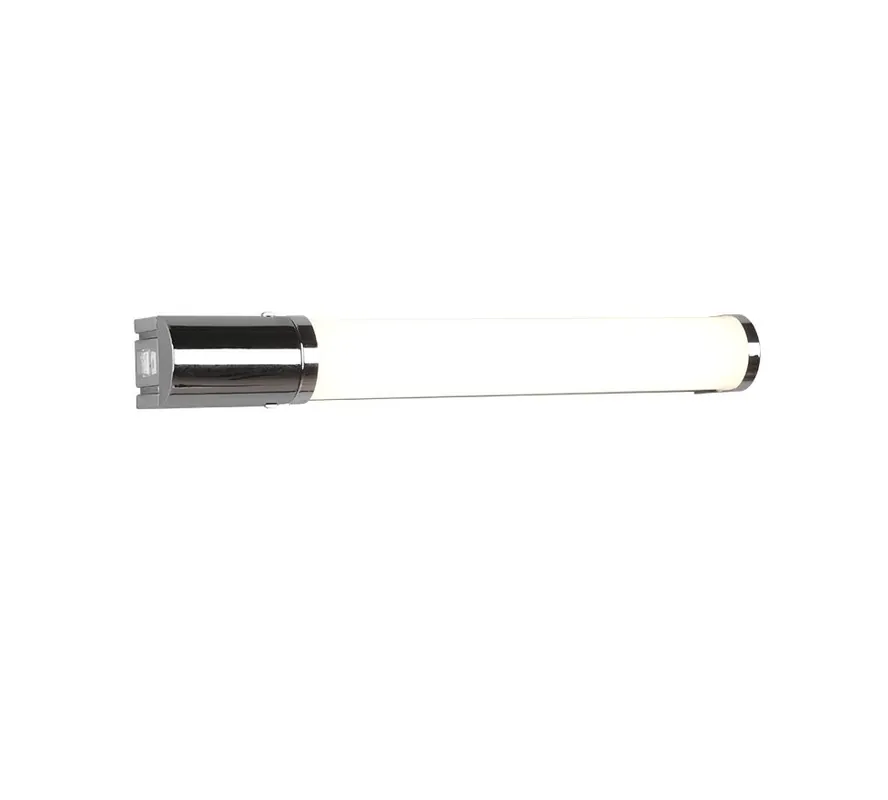 Ajánlat Trio 284074206 LED fali lámpa Piera 1x8W 850lm 3000K IP44 - aljzat, kapcsoló a lámpatesten, króm