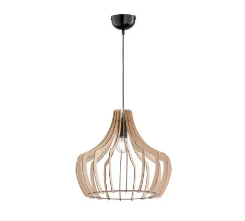 Expressz szállítás TRIO R30253830 Wood függőlámpa E27 1x60W