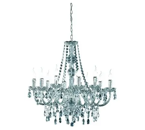 Trio R1170-00 mennyezeti függőlámpa Lüster 10x40W E14 - króm Utolsó esély