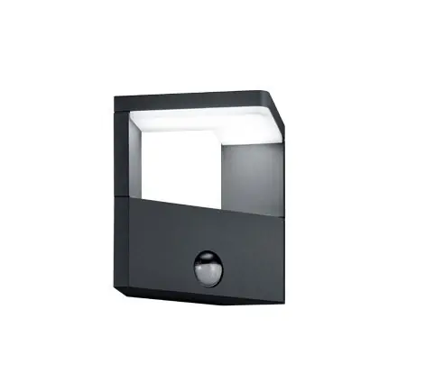 Azonnali szállítás TRIO 221769142 Ganges kültéri fali lámpalámpa SMD 1X9W 1000lm 3000K IP54