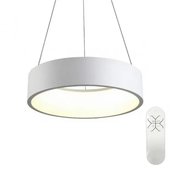 Immax Neo 07020L LED mennyezeti függőlámpa Agujero 1x30W 2100lm 2700-6500K - szabályozható, ZigBee, távirányító, fehér Szezonális akció