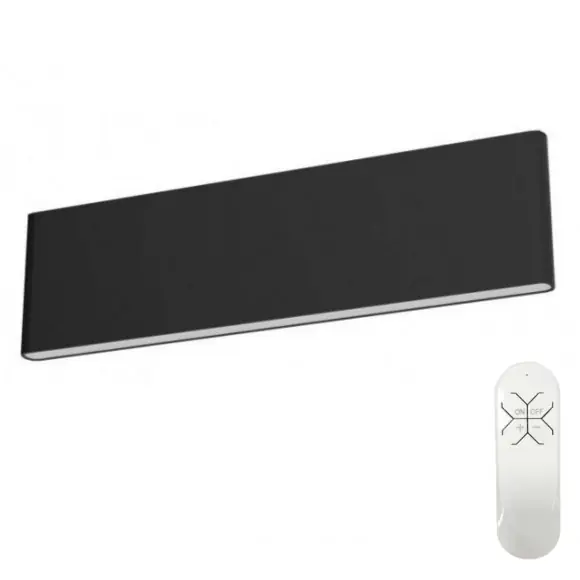 Immax Neo 07086L LED fali lámpa Liston 1x8W 560lm 2700-6500K - ZigBee, szabályozható, távirányítás, fekete Ne maradj le