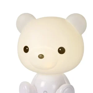 Lucide 71590/03/31 LED gyerek asztali lámpa Dodo Bear 1x3W 70lm - mackó, fehér Alacsony ár