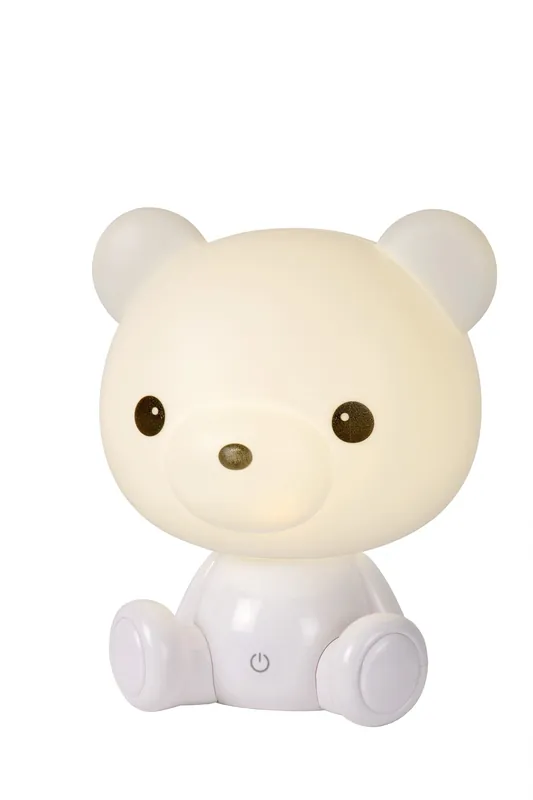 Lucide 71590/03/31 LED gyerek asztali lámpa Dodo Bear 1x3W 70lm - mackó, fehér Alacsony ár