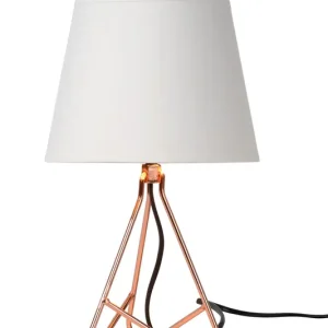 Lucide 47500/81/17 asztali kislámpa Gitte 1x40W E14 Vásárlói kedvenc