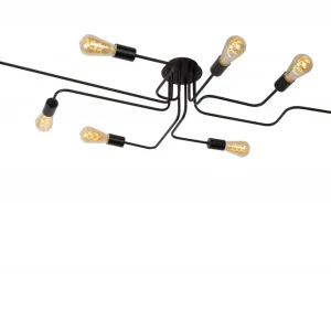 Olcsóbb Lucide 21112/08/30 mennyezeti lámpa Lester 8x40W E27