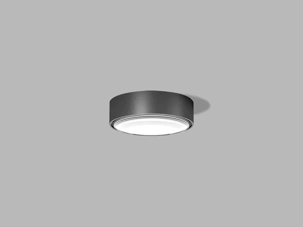 LED2 5131734 LED kültéri mennyezeti lámpa Rolo 1x6W 420lm 3000K IP65 - fekete Legjobb ár
