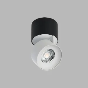 LED2 11508231 LED mennyezeti spotlámpa Klip On 1x11W 770lm 2700K - állítható, fekete, fehér Utolsó esély