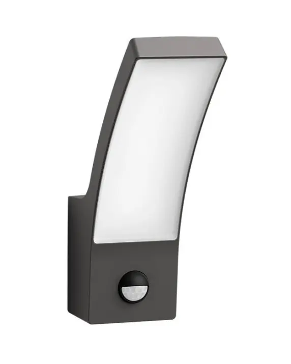 Legnépszerűbb Philips 8719514417717 LED kültéri fali lámpa mozgásérzékelővel Splay 1x12W 1100lm 2700K IP44 - antracit