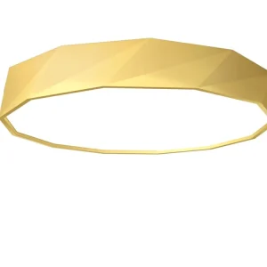 Biztonságos fizetés Immax NEO 07132-G80 LED mennyezeti lámpa Diamante 1x60W 4450lm 3000-6000K - ZigBee 3.0, szabályozható, távirányítás, arany