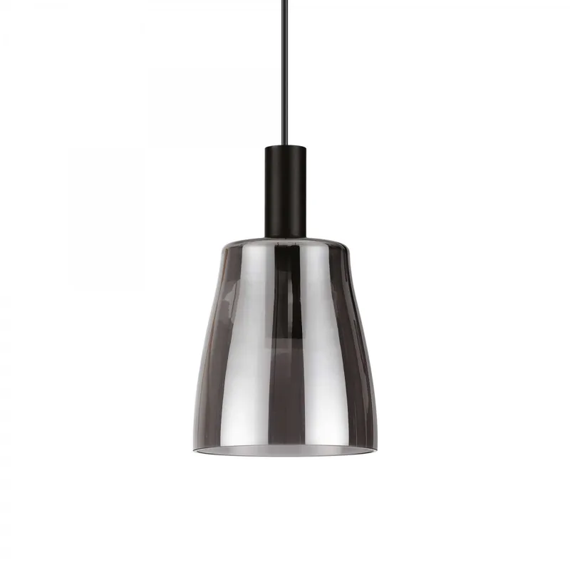 Ideal Lux 275567 LED mennyezeti függőlámpa Coco-3 sp 1x7W 660lm 3000K - füstüveg, fekete Ajánlat