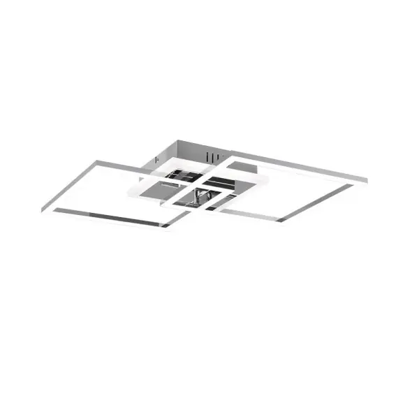 Trio R62793406 LED mennyezeti lámpa Venida 1x25W 3000lm 4000K - szabályozható, Dimmer Switch, memóriafunkció, króm Prémium