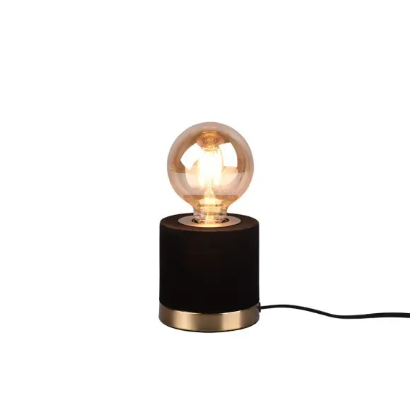 Trio R50691002 asztali lámpa Judy 1x40W E14 - fekete Outlet