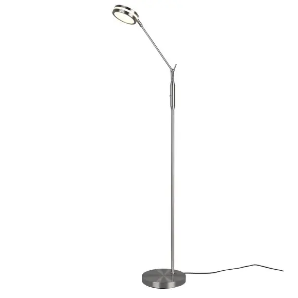Bestseller Trio 426510107 LED állólámpa Franklin 1x6,5W 650lm 2700+3200+4000K - memóriafunkció, állítható színhőmérséklet, szabályozható, matt nikkel