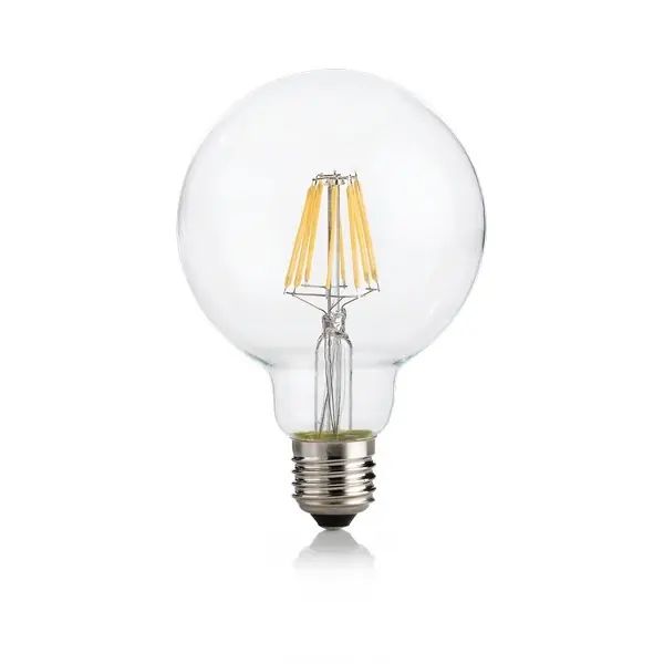 Különleges ajánlat Ideal Lux 271606 Globe LED izzó 1x8W E27 3000K - átlátszó