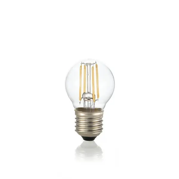 Ideal Lux 188942 LED izzó Filament 1x4W E27 340lm 3000K P45 - szabályozható, átlátszó Végkiárusítás