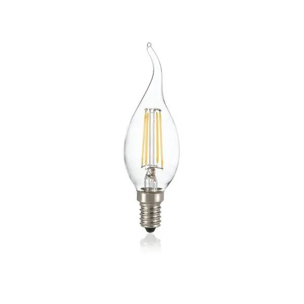 Ideal Lux 188911 LED izzó Filament BA35 1x4W E14 520lm 3000K - szabályozható, átlátszó Rendeld meg most