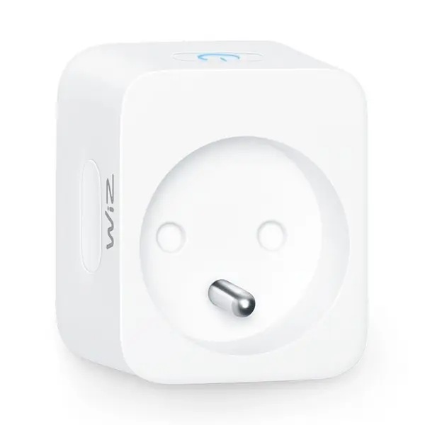 WiZ 8719514552708 intelligens aljzat CZ/SK - WiFi, Bluetooth, energiafogyasztás mérő, fehér Szuper ajánlat