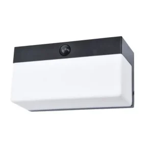 Legjobb ár Lutec 6941502330 LED kültéri fali lámpa Fran érzékelővel 1x9,7W 800lm 2700-6500K IP44 - fekete