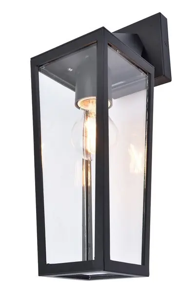 Lutec 5296602012 kültéri fali lámpa Pine 1x40W E27 IP44 - fekete Olcsóbb