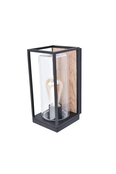 Lutec 5288814012 kültéri fali lámpa Flair 1x40W E27 IP44 - fekete Biztonságos vásárlás
