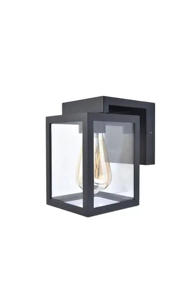 Lutec 5206501012 kültéri fali lámpa Shiva 1x40W E27 IP44 - fekete Biztonságos fizetés