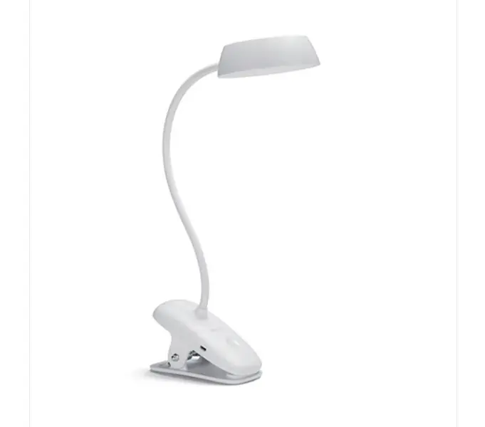Ajánlat Philips 8719514396890 LED lámpa klipszel Donutclip 1x3W 175lm 4000K - nagyító, USB, fehér
