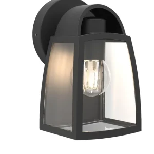 Vásárlói kedvenc Lutec 5273702012 kültéri fali lámpa Kelsey 1x40W E27 IP44 - fekete