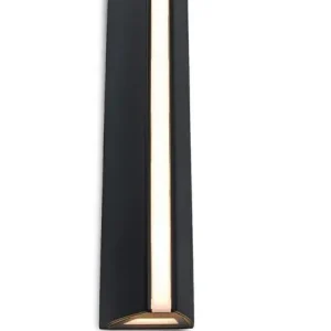Szezonális akció Lutec 5192701330 LED kültéri fali lámpa Leo 1x15W 750lm 4000K IP54 - fekete