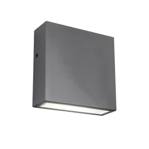 Korlátozott ajánlat Lutec 5104004001 LED kültéri fali lámpa Gemini Xf 1x9,5W 750lm 4000K IP54 - acél