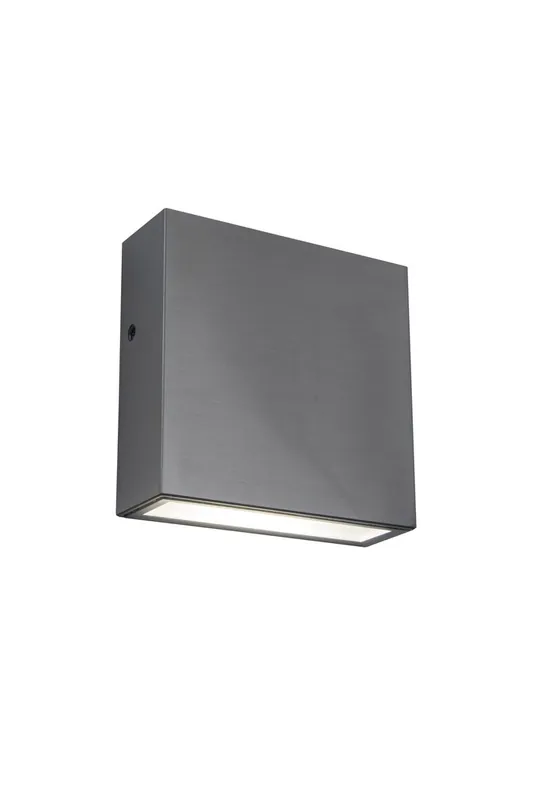 Korlátozott ajánlat Lutec 5104004001 LED kültéri fali lámpa Gemini Xf 1x9,5W 750lm 4000K IP54 - acél