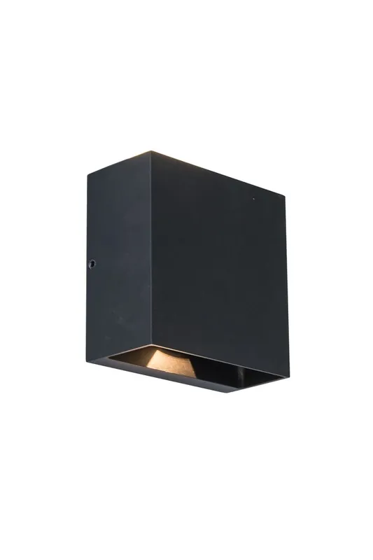 Korlátozott ajánlat Lutec 5104003012 LED kültéri fali lámpa Gemini Beams 1x10W 400lm 3000K IP54 - fekete