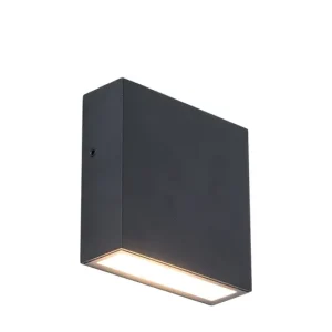 Lutec 5104002012 LED kültéri fali lámpa Gemini Xf 1x9,5W 750lm 3000K IP54 - fekete Biztonságos fizetés
